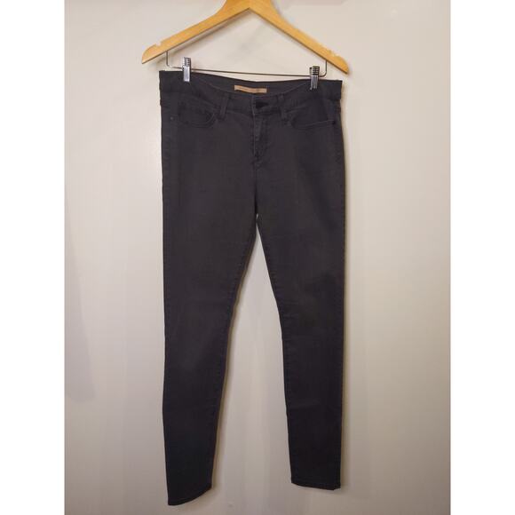 Vince 5 Pocket Skinny Jeans Charcoal Gray USA Made Tencel Cotton Size 26/27 - Picture 1 of 9